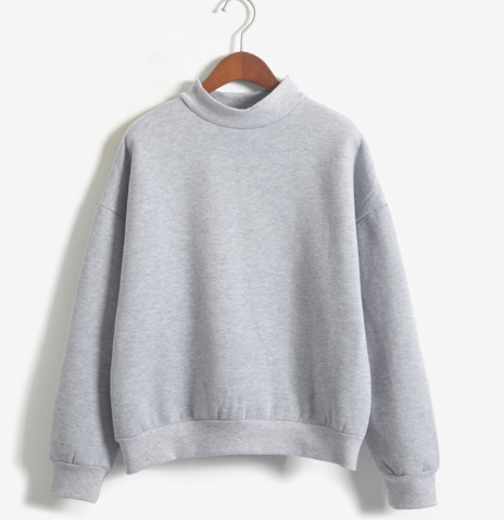 Sudadera estampada de manga larga para mujer
