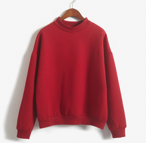 Sudadera estampada de manga larga para mujer
