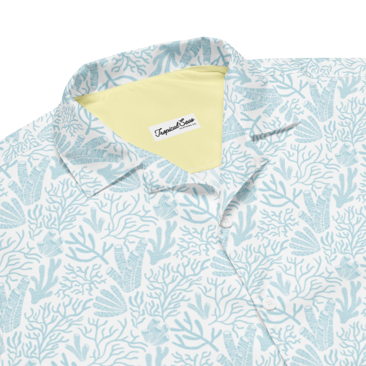 Camisa hawaiana con botones Arrecife de Coral