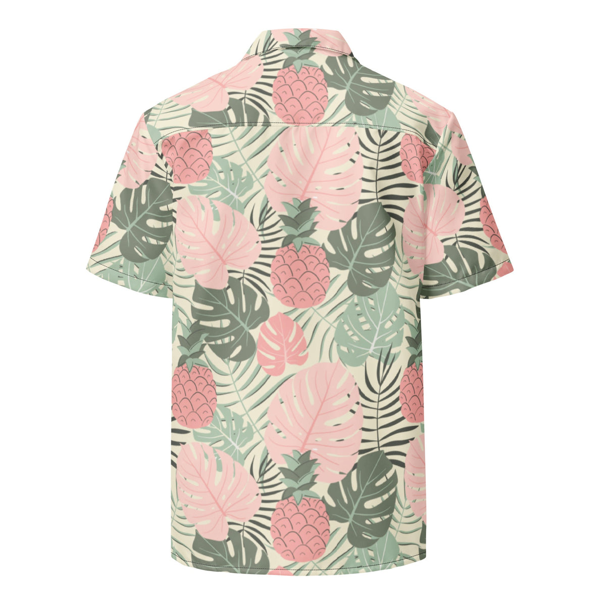 Camisa hawaiana con botones Paraíso de Piñas