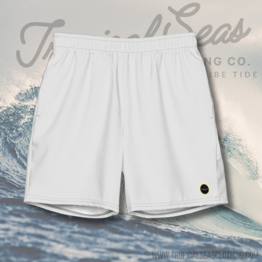 Men's grey eco-friendly beach shorts