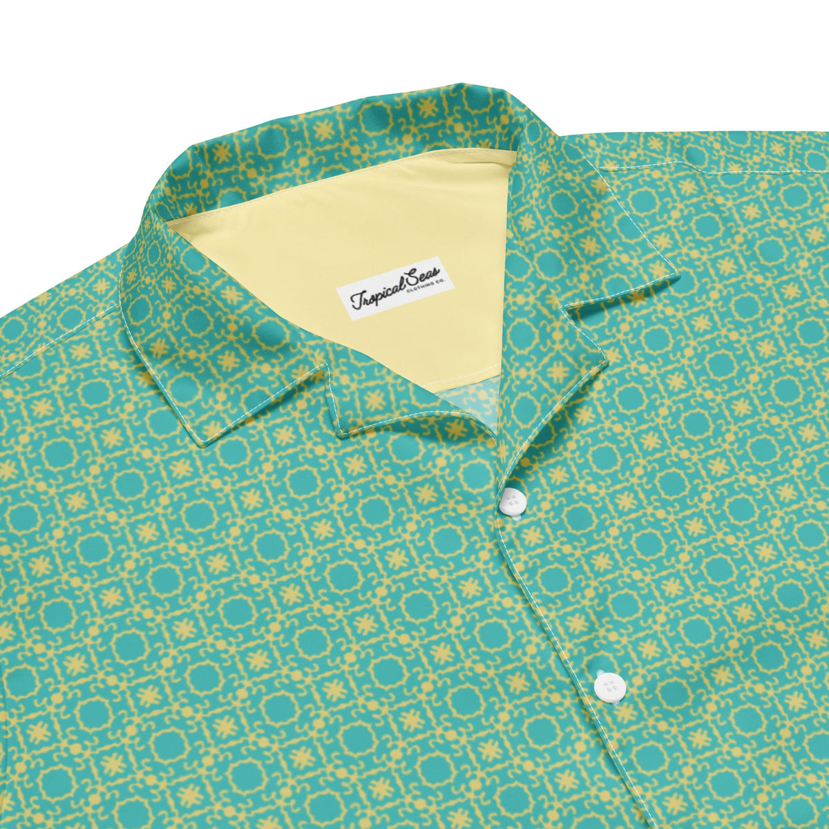 Camisa hawaiana con botones Prisma de Palmeras