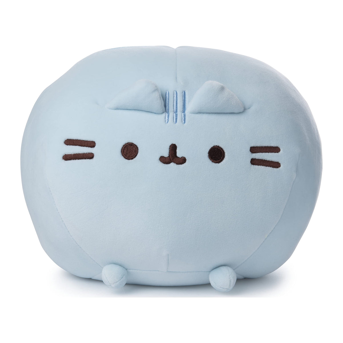 Peluche redondo Squisheen azul de 11 pulgadas