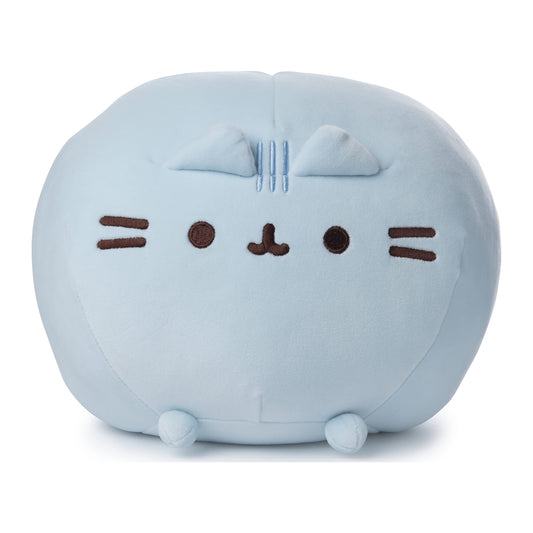 11-inch round blue Squisheen plush