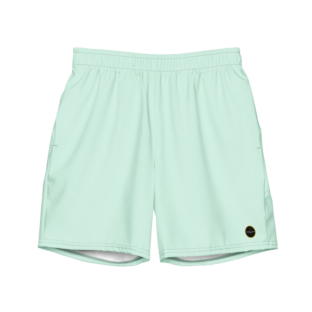 Short de playa ecológico verde mar para hombre