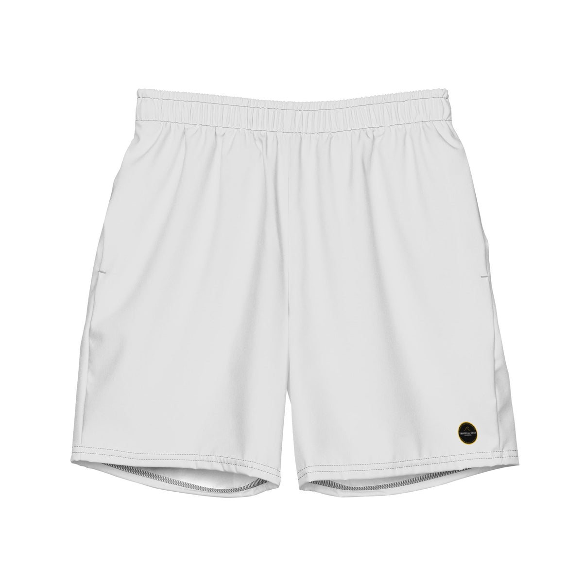 Short de playa ecológico gris para hombre