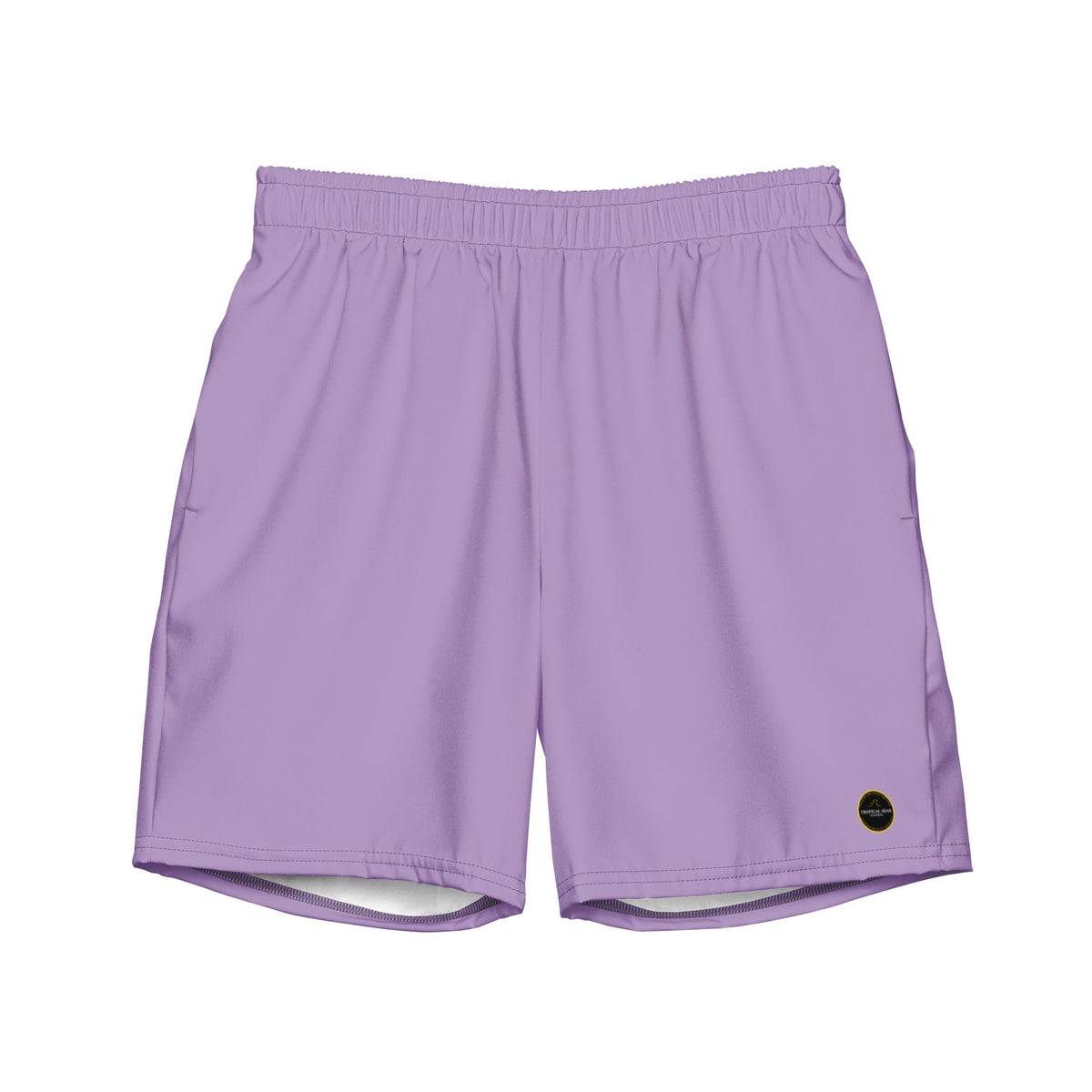 Short de playa ecológico morado para hombre
